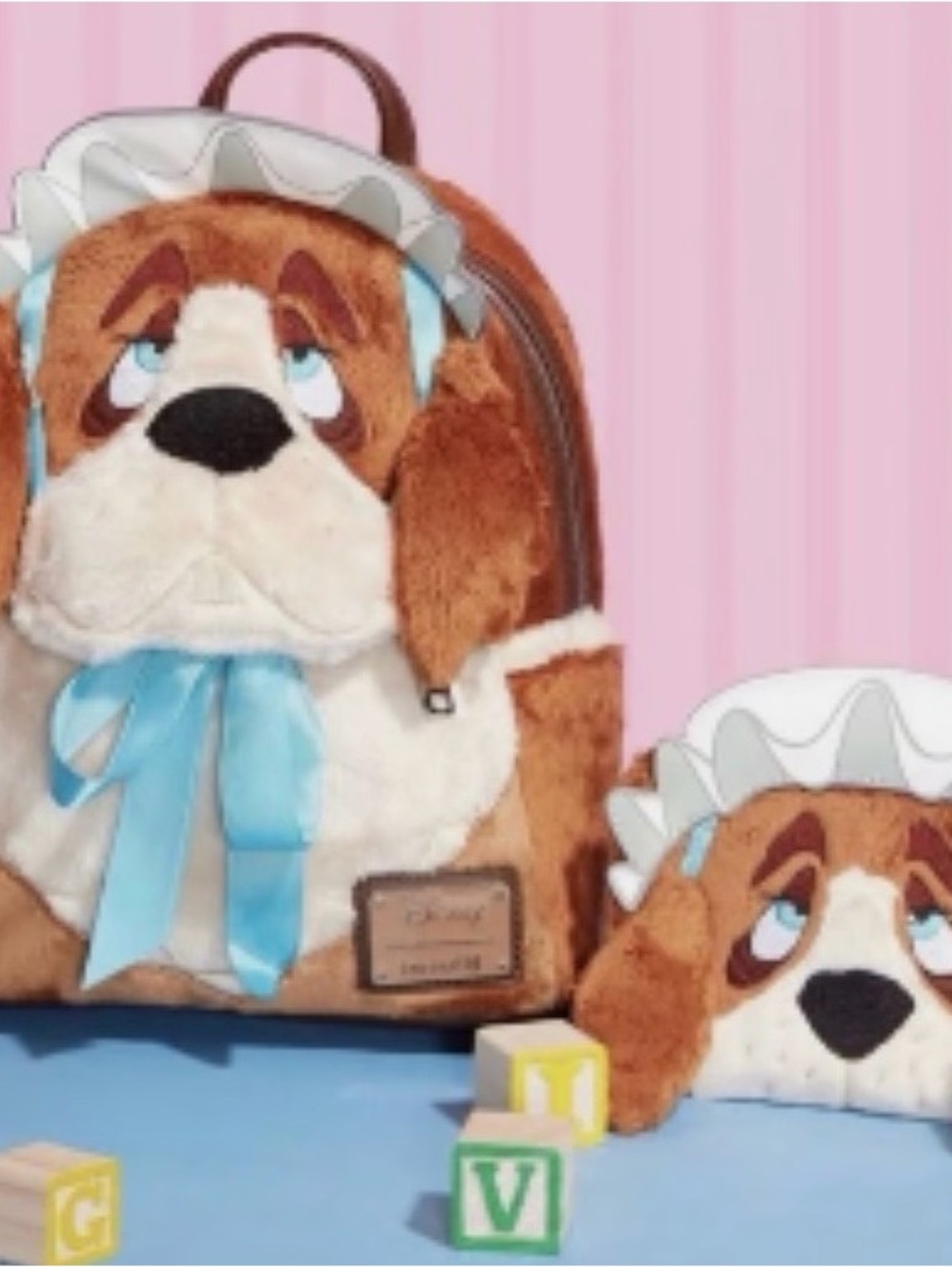 Peter Pan Nana Loungefly Backpack and Wallet